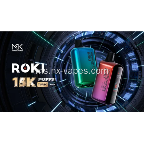 Maskking ROKI 15000 puffs harga Vapes